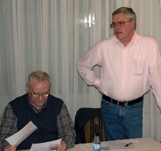 von rechts: Michael Thiesen, Teja Thewalt